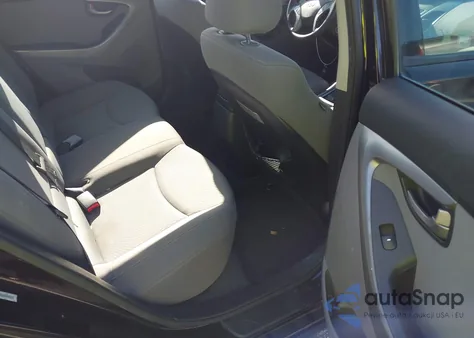 2015 Hyundai Elantra Se from USA, damaged, VIN KMHDH4AE7FU383914